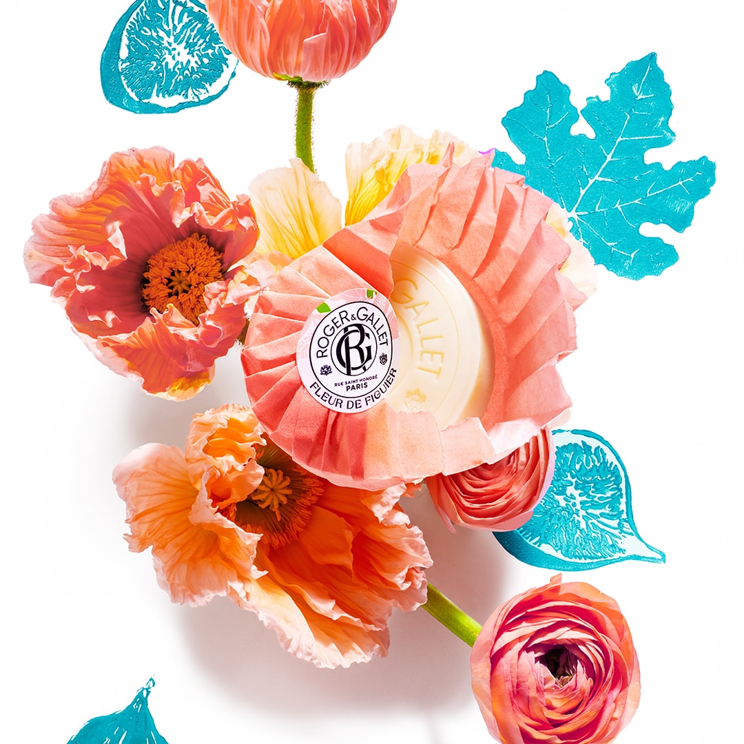 Fleur de Figuier Set di Saponette di Benessere 3x