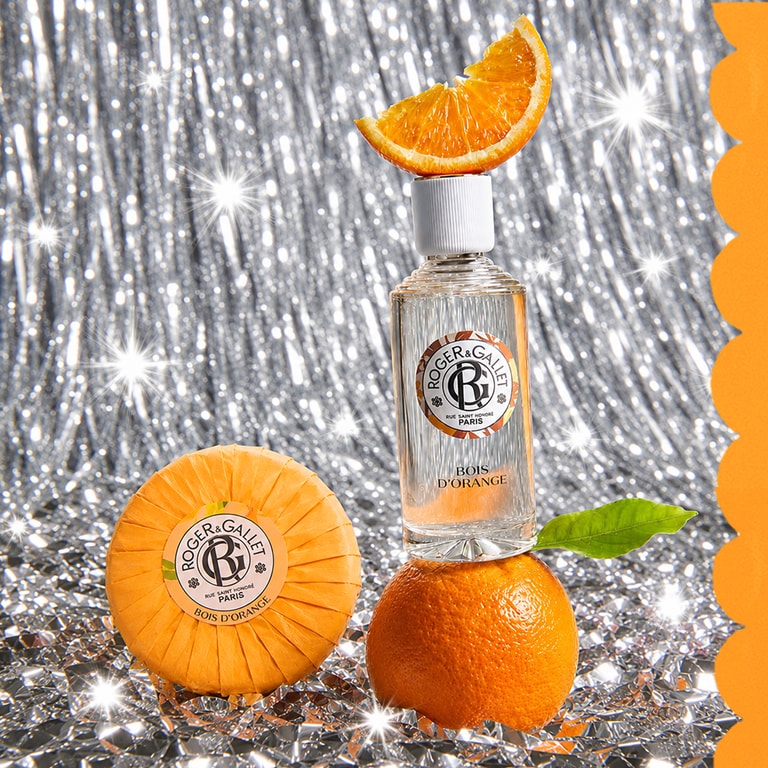 Bois d'Orange Cofanetto Natale acqua profumata di benessere + saponetta di benessere