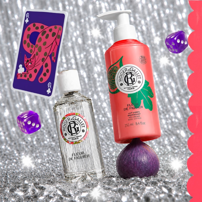 Fleur de Figuier Cofanetto Natale acqua profumata di benessere + latte corpo di benessere