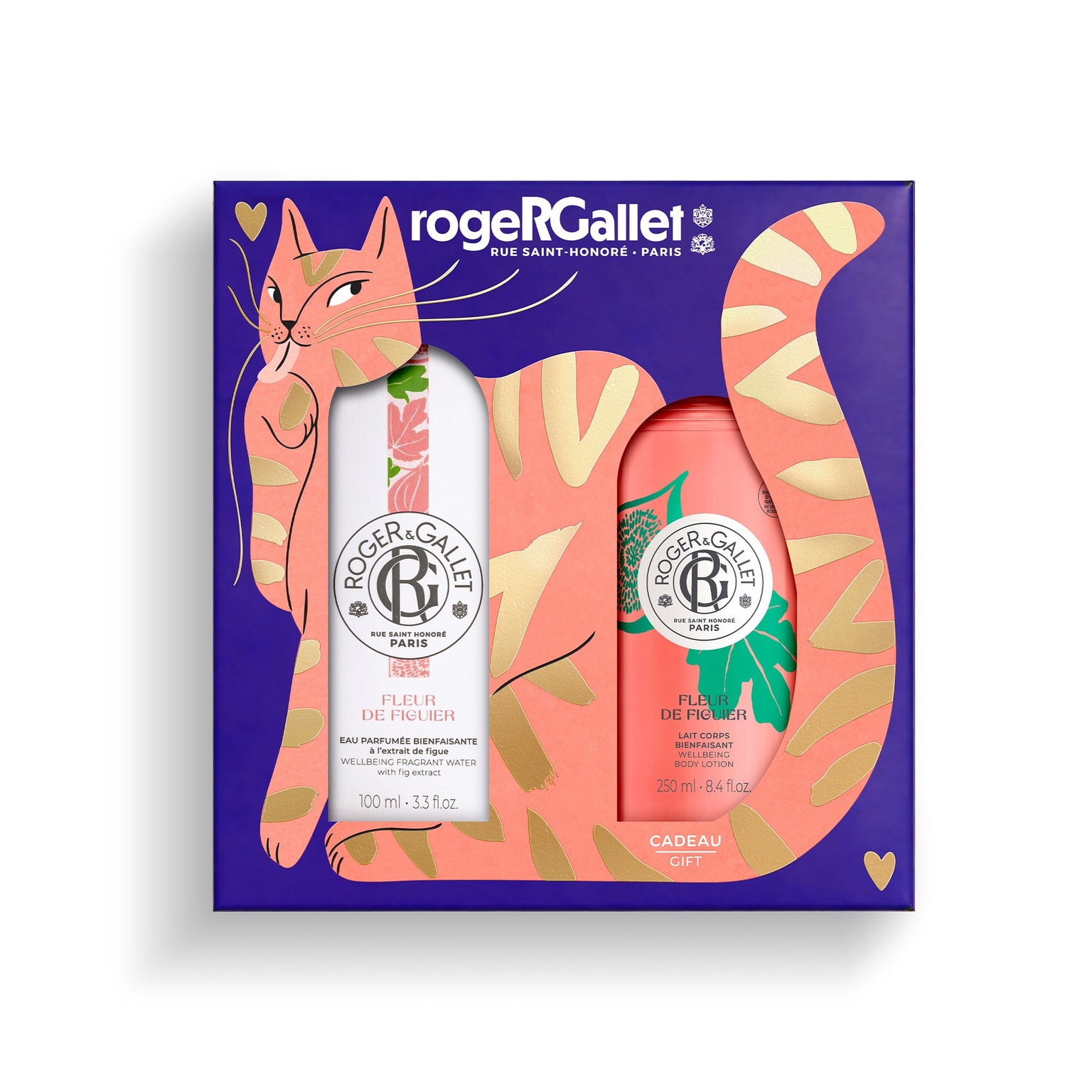 Fleur de Figuier Cofanetto Natale acqua profumata di benessere + latte corpo di benessere