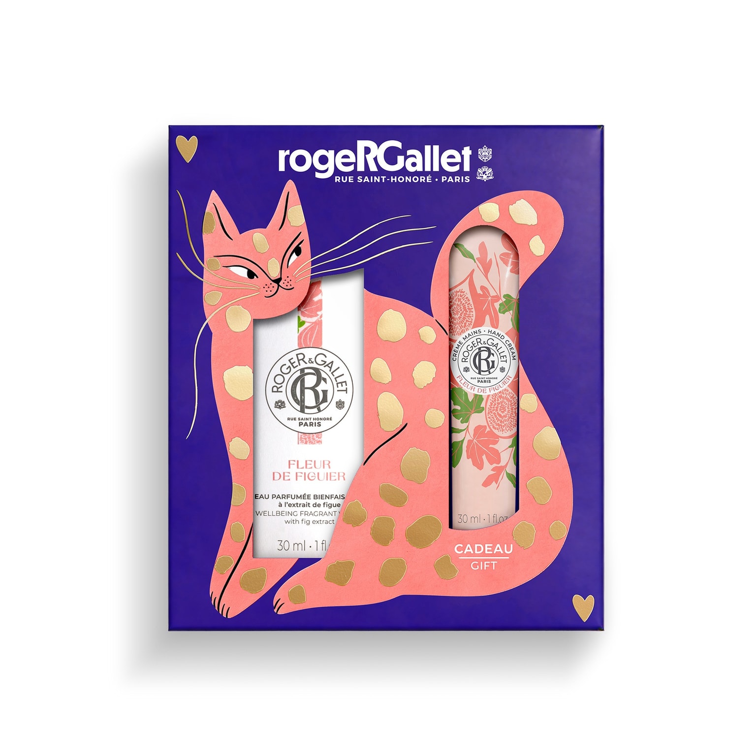 Fleur de Figuier Cofanetto Natale acqua profumata di benessere + crema mani di benessere
